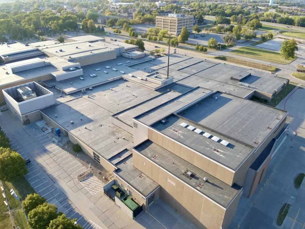 Academy Roofing aerial project photograph 8