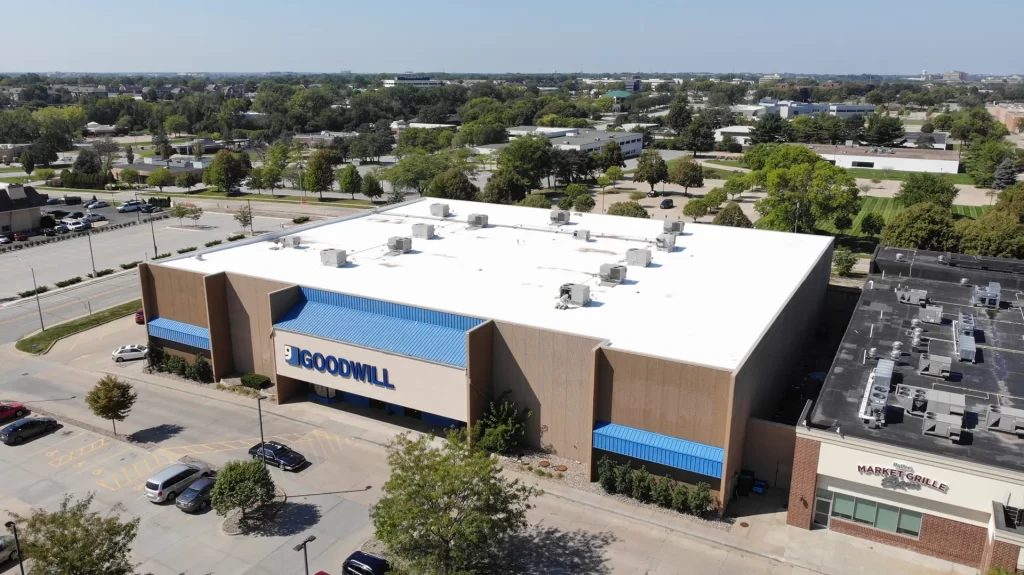 Academy Roofing aerial project photograph 9