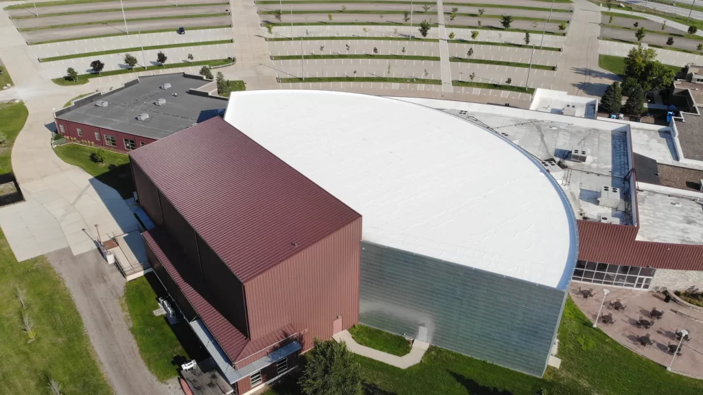 Academy Roofing aerial project photograph 12