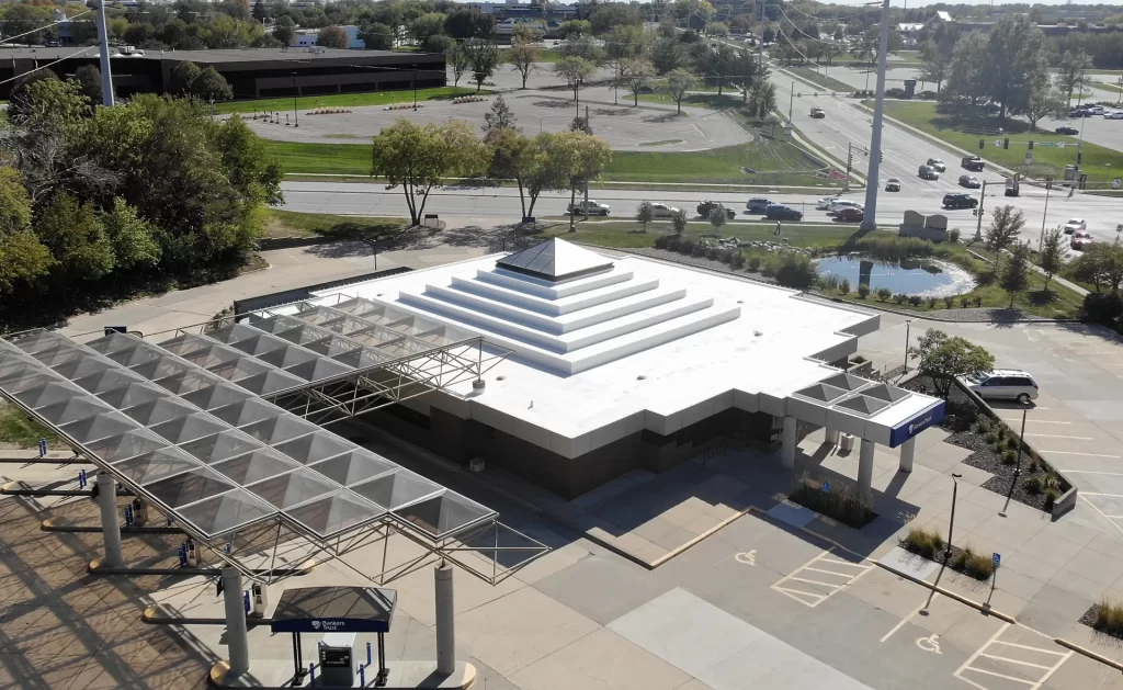Academy Roofing aerial project photograph 13