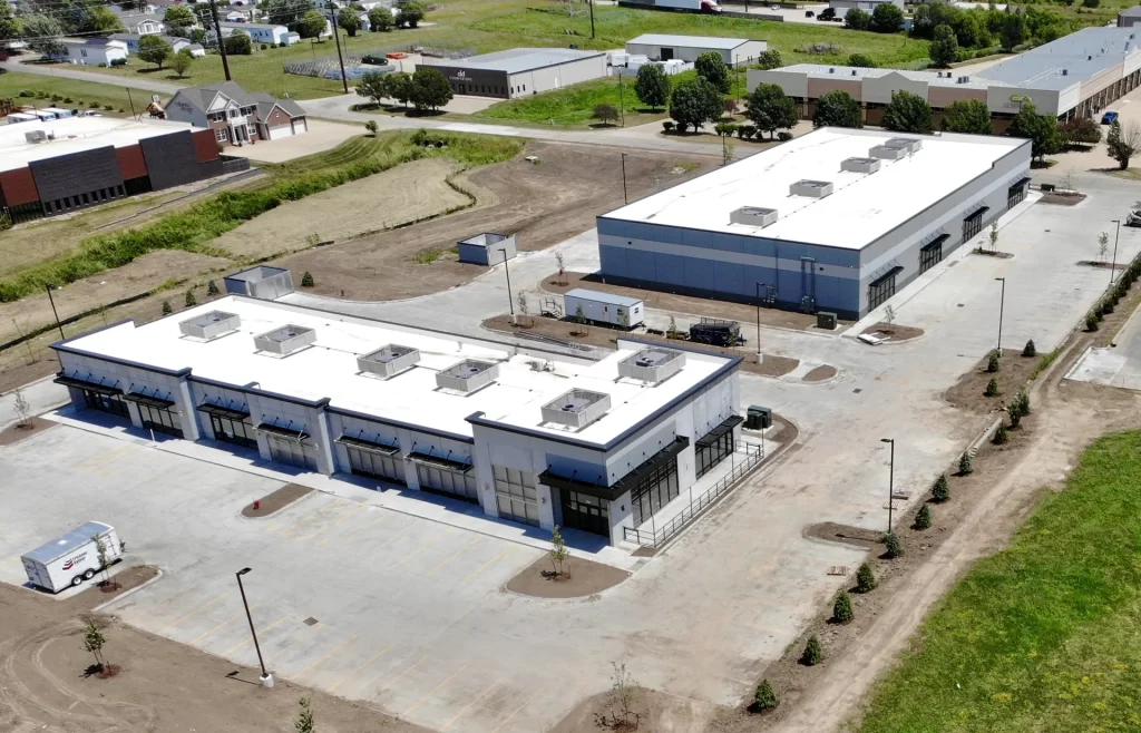 Academy Roofing aerial project photograph 14