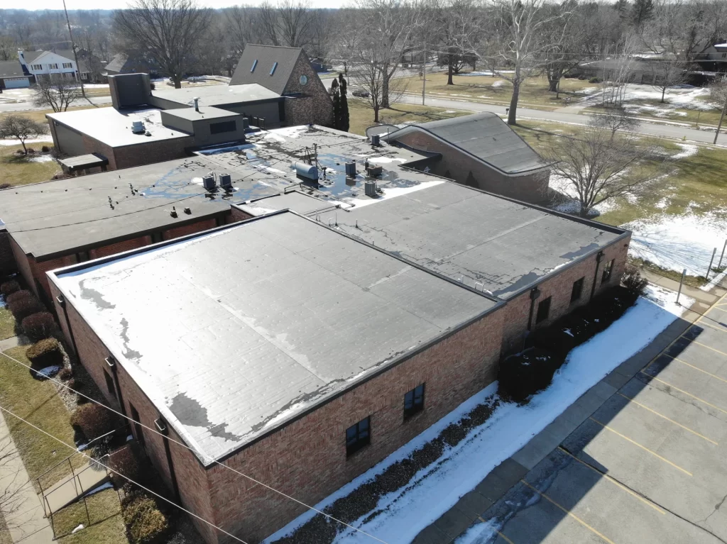 Academy Roofing aerial project photograph 16