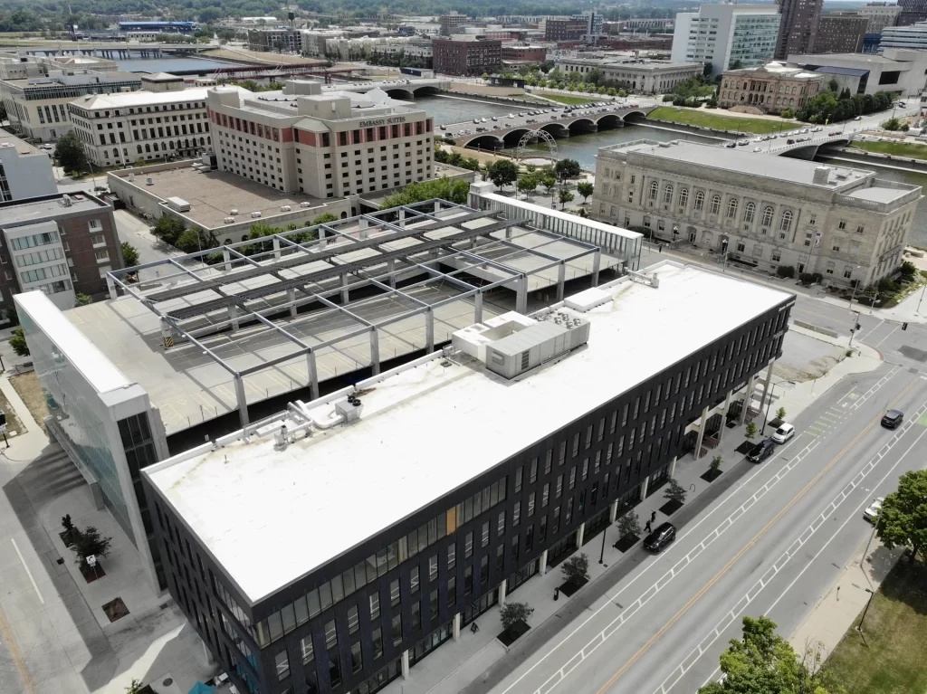 Academy Roofing aerial project photograph 30