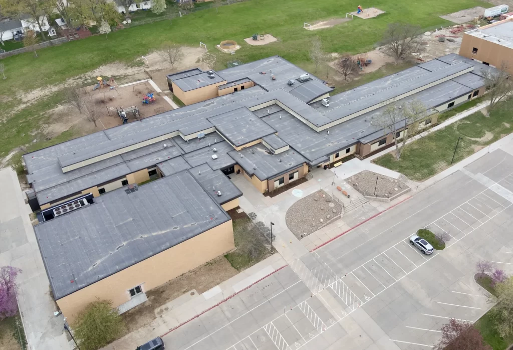 Academy Roofing aerial project photograph 36