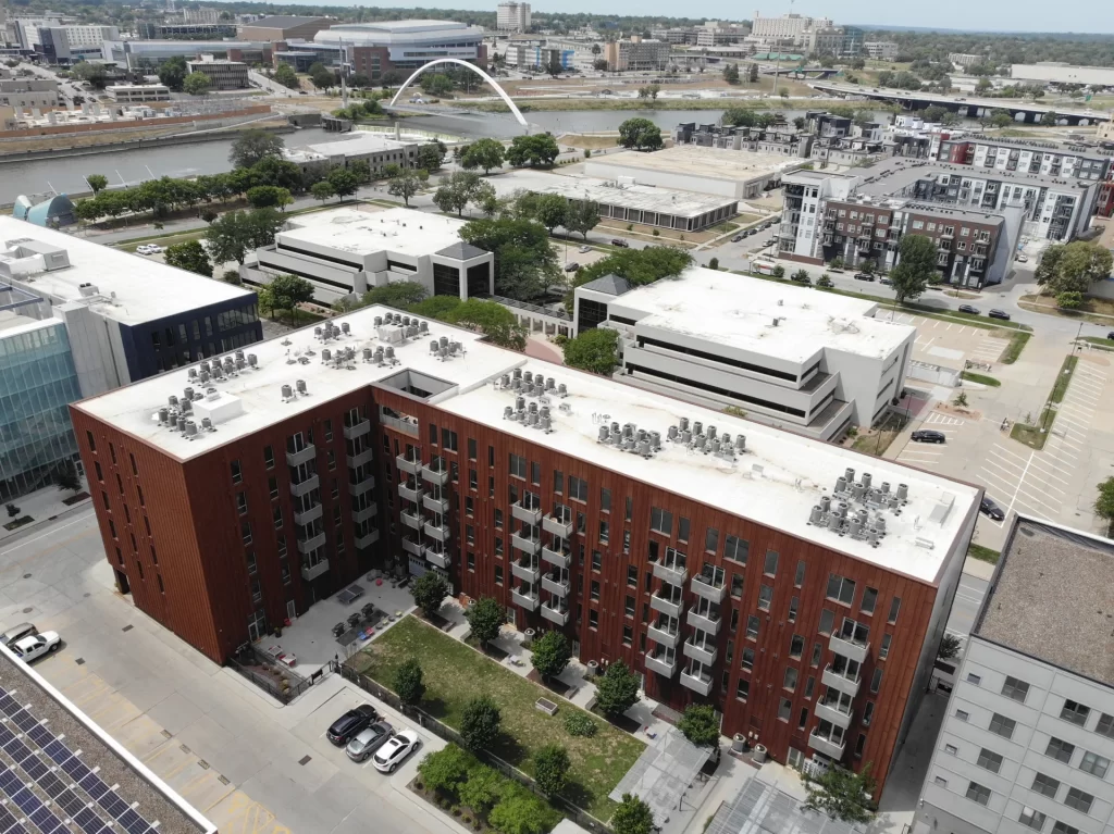 Academy Roofing aerial project photograph 38